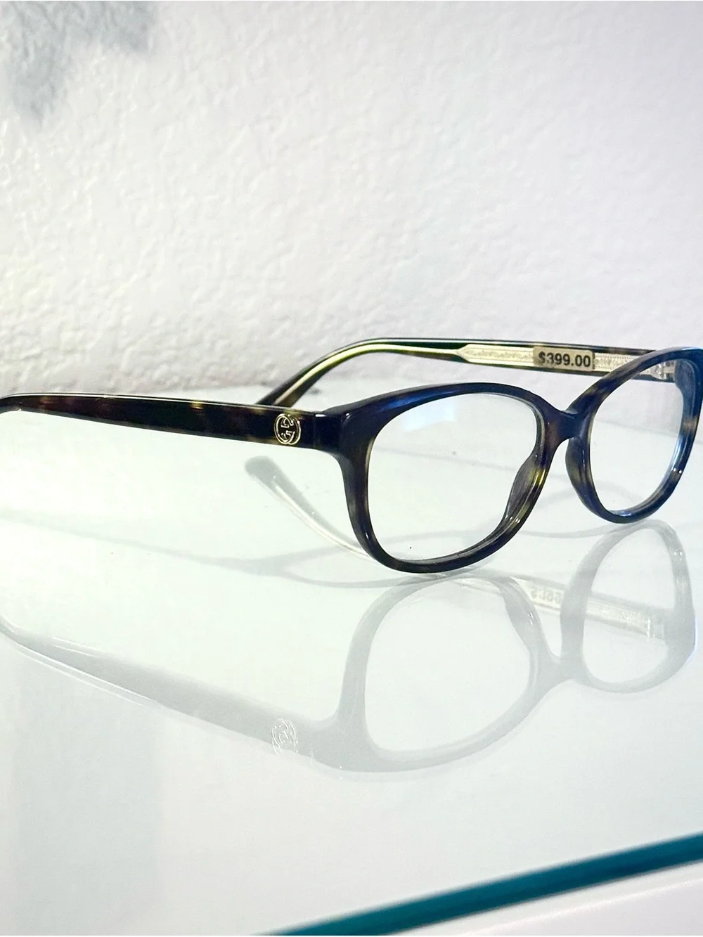 Gucci Women's Eyeglasses GG0309O 002 Havana 54mm Tortoise Shell - NWOTFrame Only